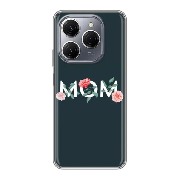 Чохол з принтом «Mom дизайн» для TECNO Spark 20 Pro