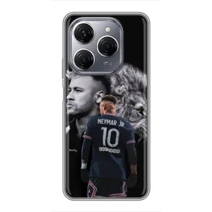 Чехол Неймар для TECNO Spark 20 Pro (AlphaPrint) (Неймар Лев)