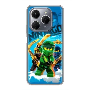 Чехлы с тематикой Киберспорт для TECNO Spark 20 Pro (VPrint) (Ninjago)
