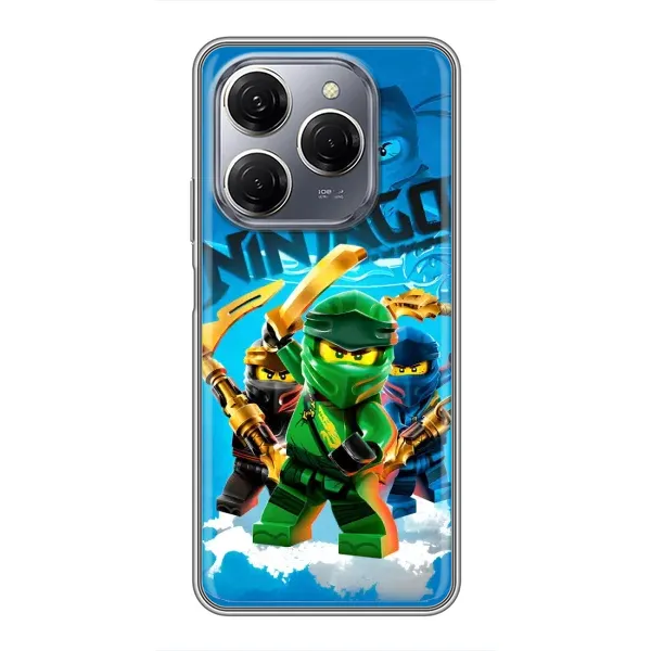 Чехол с принтом «Ninjago» для TECNO Spark 20 Pro Чехол с принтом «Ninjago» для TECNO Spark 20 Pro