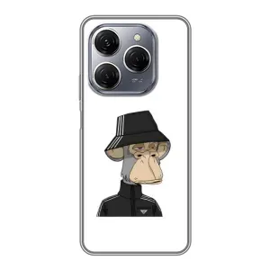 Чехлы с Обезьянами NFT для TECNO Spark 20 Pro (AlphaPrint) (обезьяна NFT Adidas)