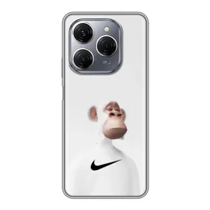Чехлы с Обезьянами NFT для TECNO Spark 20 Pro (AlphaPrint) (обезьяна NFT Nike)