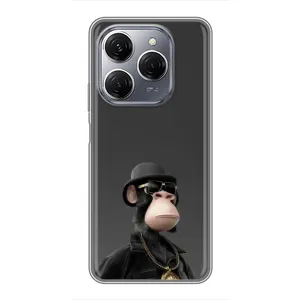 Чехлы с Обезьянами NFT для TECNO Spark 20 Pro (AlphaPrint) (Обезьяна NFT)