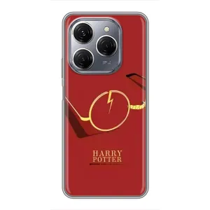 Чехлы с Гарри Поттером для TECNO Spark 20 Pro (AlphaPrint) (очки Гарри)