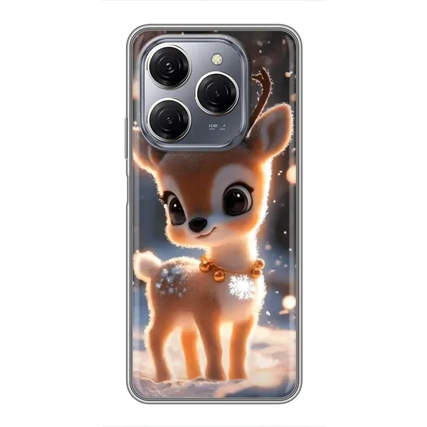 Чохол з принтом «Оленятко» для TECNO Spark 20 Pro Чохол з принтом «Оленятко» для TECNO Spark 20 Pro