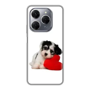 Чехлы с собаками для TECNO Spark 20 Pro (VPrint) (Песик)