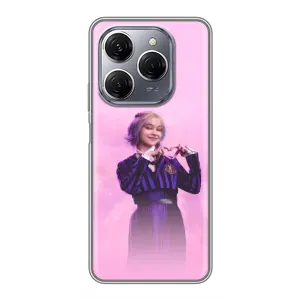 Чохол з дизайном Венздей 2 на TECNO Spark 20 Pro (Яскрава Енід Венздей)
