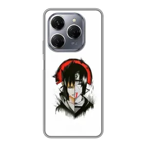 Чехлы на тему: Итачи Учиха для TECNO Spark 20 Pro (AlphaPrint) (разный Итачи)