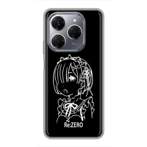 Чехлы Персонажи Аниме Наруто для TECNO Spark 20 Pro (AlphaPrint) (Re: Zero)