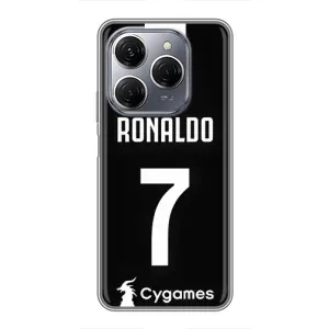 Чехол Криштиану Роналду для TECNO Spark 20 Pro (AlphaPrint) (RONALDO 7)