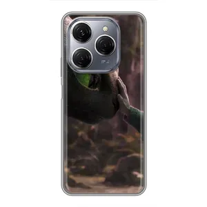 Чохол як приборкати дракона на TECNO Spark 20 Pro (Сцена з драконом)