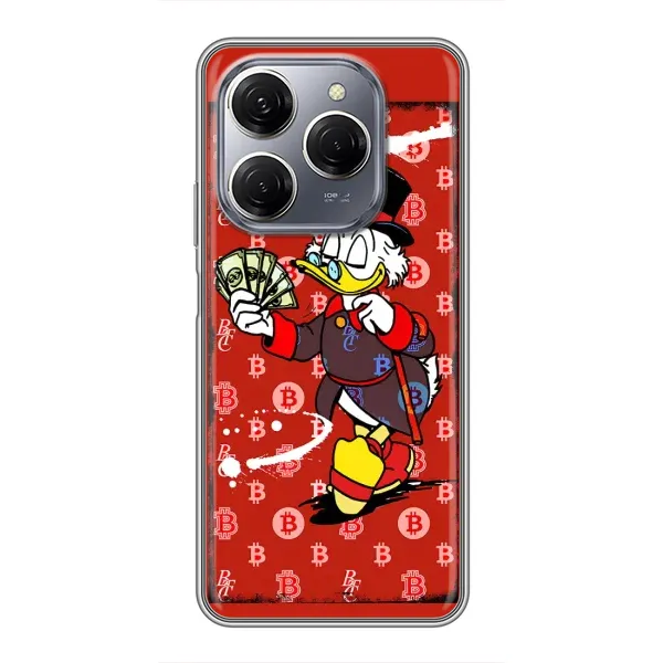 Чохол з принтом «Scrooge MagDag» для TECNO Spark 20 Pro