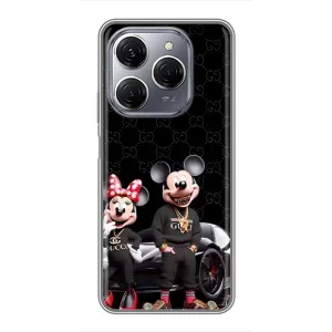 Чехол Disney Mouse TECNO Spark 20 Pro (PREMIUMPrint) (Семья Маусов)