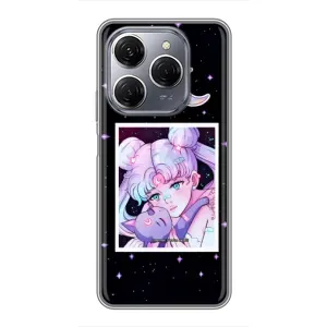 Чехлы Персонажи Аниме Наруто для TECNO Spark 20 Pro (AlphaPrint) (Сейлор Мун)