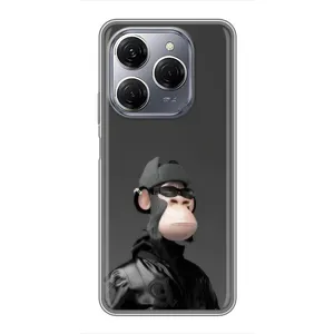 Чехлы с Обезьянами NFT для TECNO Spark 20 Pro (AlphaPrint) (стильная обезьяна NFT)