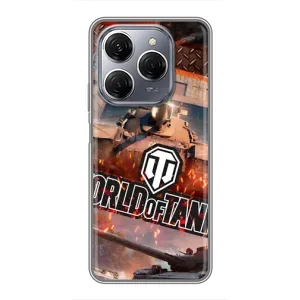 Чехлы с тематикой Киберспорт для TECNO Spark 20 Pro (VPrint) (World of Tanks)
