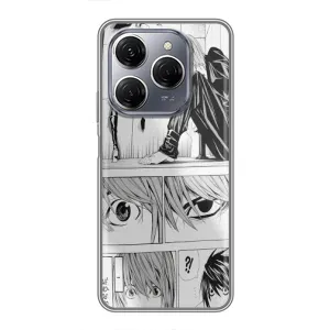 Чехлы Персонажи Аниме Наруто для TECNO Spark 20 Pro (AlphaPrint) (Ягами)