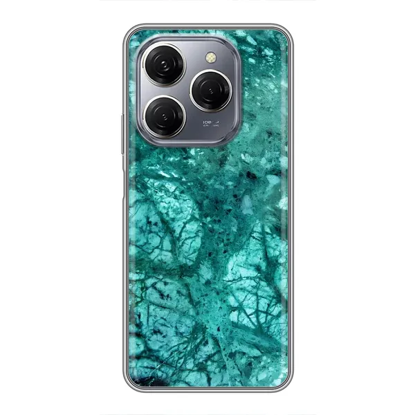 Чохол з принтом «Зелений мрамор» для TECNO Spark 20 Pro Чохол з принтом «Зелений мрамор» для TECNO Spark 20 Pro