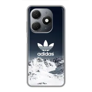 Чехлы Адидас для TECNO Spark 20 (AlphaPrint) (Адидас в горах)