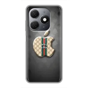 Чехлы ГУЧЧИ для Техно Спарк 20 (AlphaPrint) (Apple gucci)