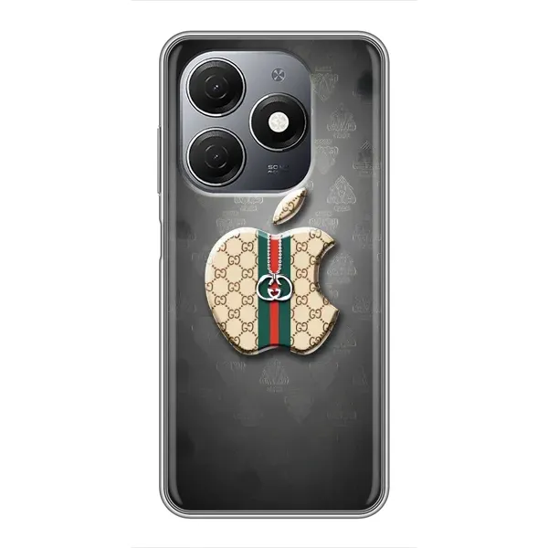 Чехол с принтом «Apple gucci» для TECNO Spark 20