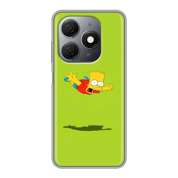 Чехол с принтом «Барт Симпсон» для TECNO Spark 20 Чехол с принтом «Барт Симпсон» для TECNO Spark 20