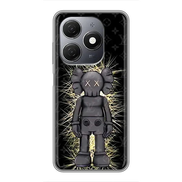 Чехол с принтом «Bearbrick LV» для TECNO Spark 20