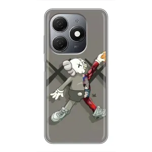 Чехлы для TECNO Spark 20 - Bearbrick Louis Vuitton (PREMIUMPrint) (Беарбрик Джордан)