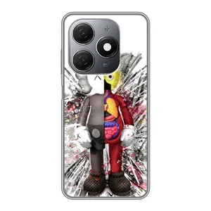 Чехлы для TECNO Spark 20 - Bearbrick Louis Vuitton (PREMIUMPrint) (Беарбрик)
