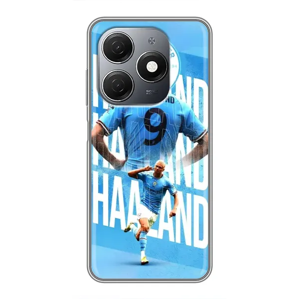 Чехол с принтом «Erling Haaland» для TECNO Spark 20 Чехол с принтом «Erling Haaland» для TECNO Spark 20