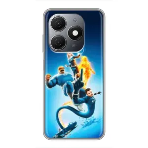 Чехол с принтом Фантастическая четверка для TECNO Spark 20 (Герои Фантастическая Четверка)