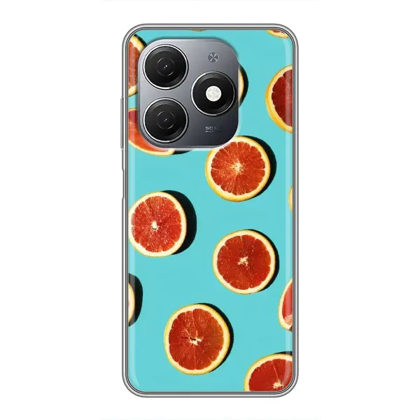 Чохол з принтом «Грейпфрут» для TECNO Spark 20 Чохол з принтом «Грейпфрут» для TECNO Spark 20