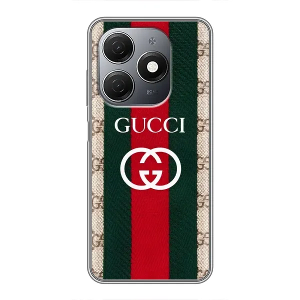 Чехол с принтом «Gucci дизайн» для TECNO Spark 20