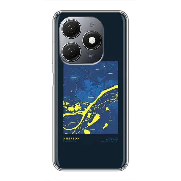 Чехол с принтом «Херсон» для TECNO Spark 20