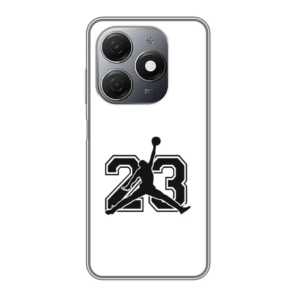 Чехол с принтом «Jordan 23» для TECNO Spark 20