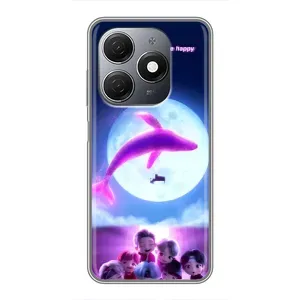 Чехол с принтом «КИТ BTS» для TECNO Spark 20