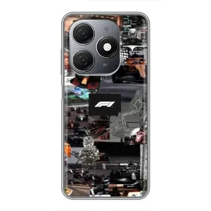 Чехол Формула1 на TECNO Spark 20 (Гоночный коллаж Ф1)