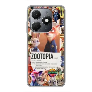 Чехол Зоотрополіс на TECNO Spark 20 (Постер Зверополис)