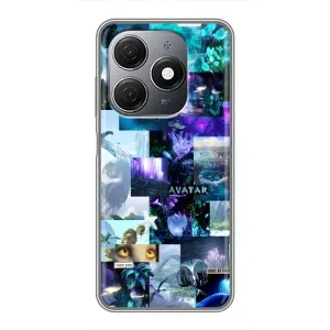 Чехлы с фильма АВАТАР для TECNO Spark 20 (AlphaPrint) (коллаж Аватар)