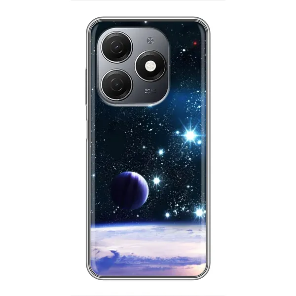 Чохол з принтом «Космічний вид» для TECNO Spark 20