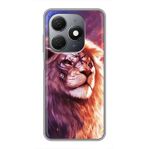 Чохол з принтом «Красочний Лев» для TECNO Spark 20 Чохол з принтом «Красочний Лев» для TECNO Spark 20