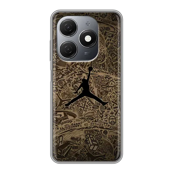 Чехол с принтом «Logo Jordan» для TECNO Spark 20