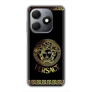 Чехлы VERSACE для Техно Спарк 20 (PREMIUMPrint) (Logo Versace)