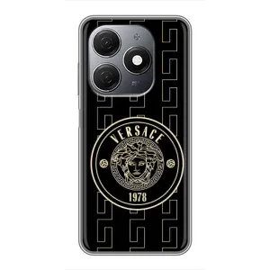Чехлы VERSACE для Техно Спарк 20 (PREMIUMPrint) (Лого Версаче)