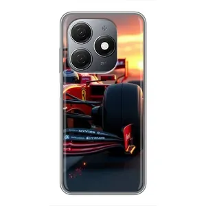 Чехол Формула1 на TECNO Spark 20 (Макларен на закате)