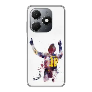 Чехлы Месси для TECNO Spark 20 (AlphaPrint) (Messi Barca)