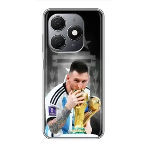 Чохол з принтом «Мессі Чемпіон» для TECNO Spark 20