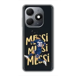 Чохол з принтом «Messi ПСЖ» для TECNO Spark 20