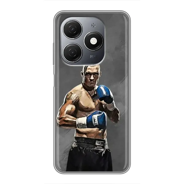 Чохол з принтом «Олександр Усик» для TECNO Spark 20