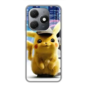 Чохол з Пікачу на TECNO Spark 20 (Пікачу в місті)